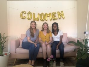 Following my career intuition brought me here, interning at CoWomen!